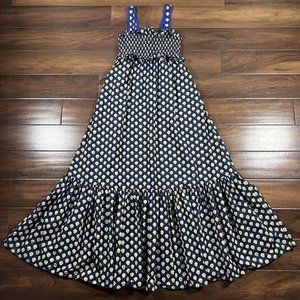 Hunter Bell Size XS Floral Smocked Autumn Bloom Sleeveless Reese Dress